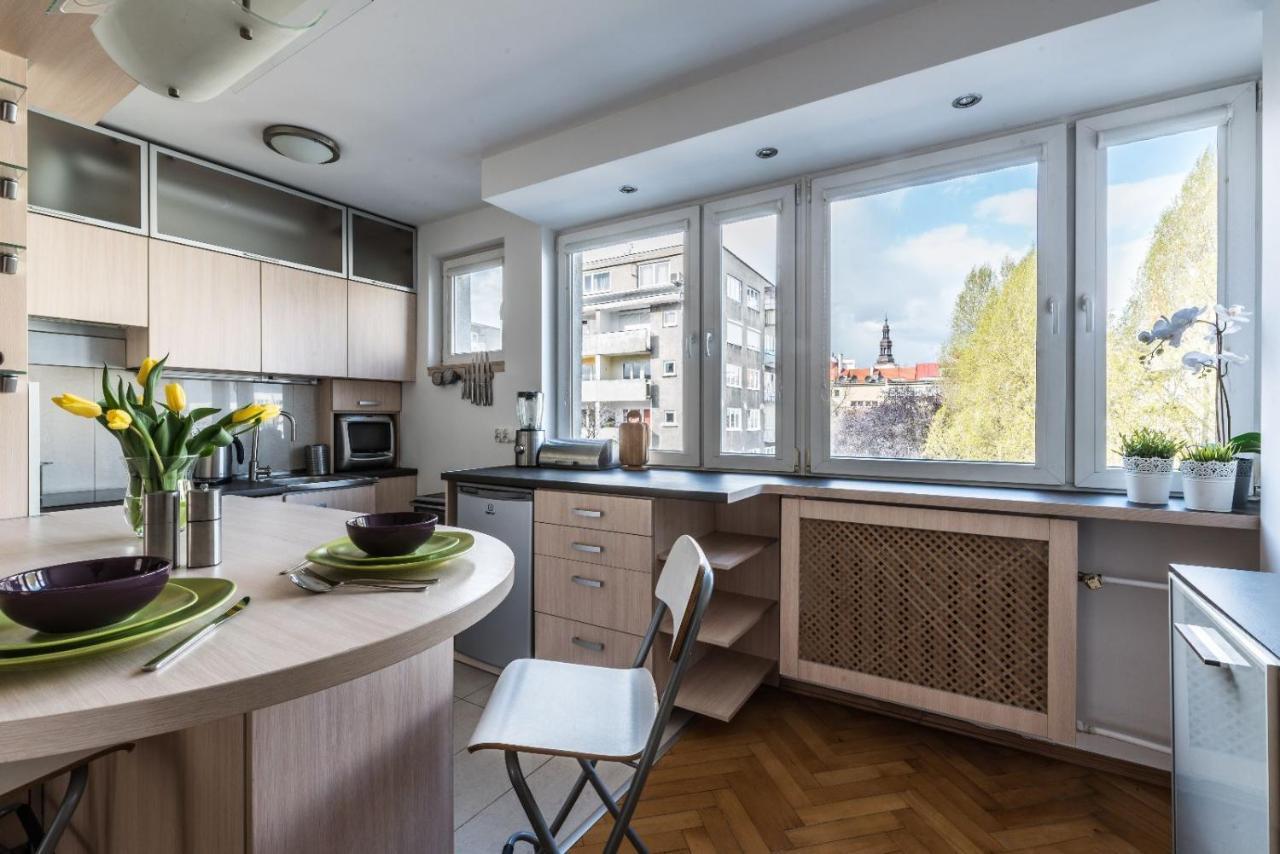 Komfort W Samym Centrum Wrocław Exteriör bild